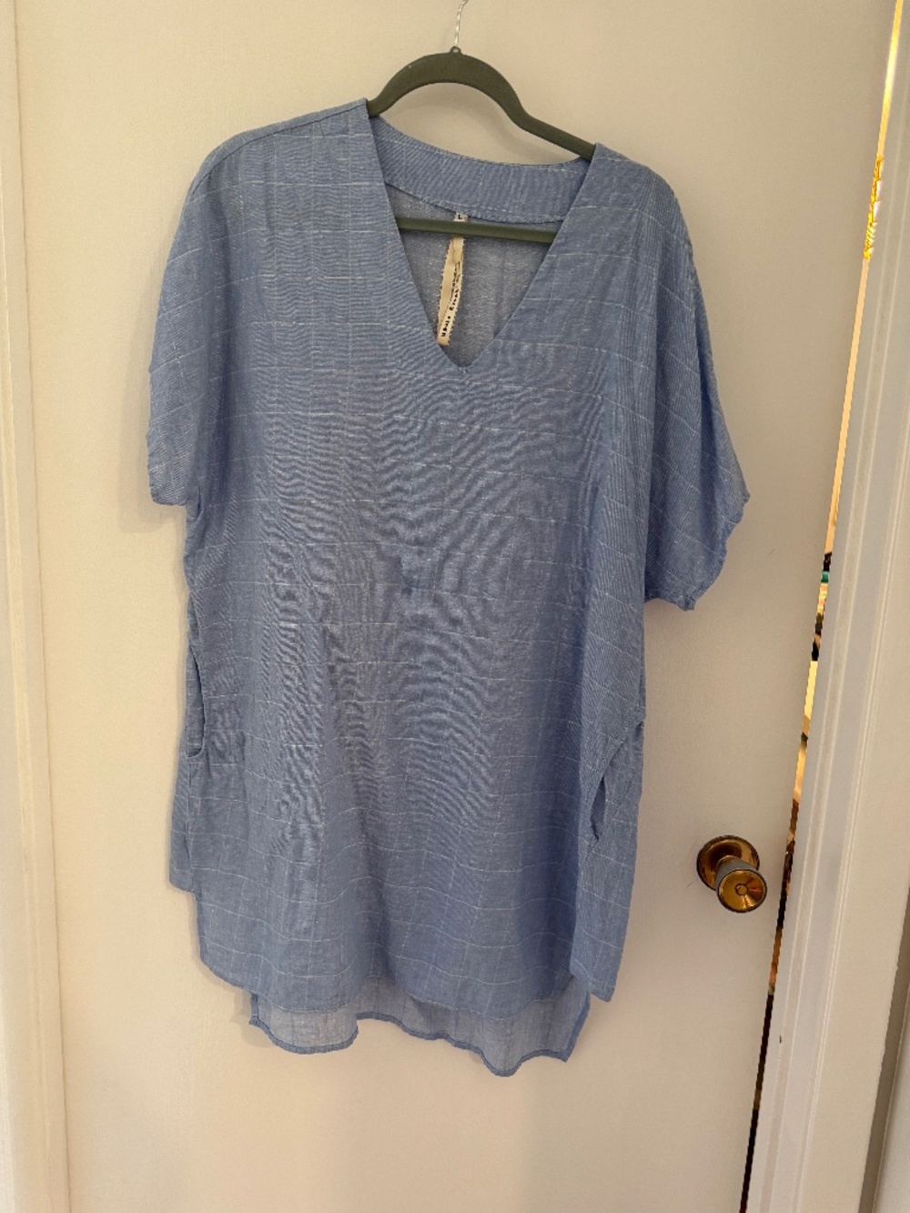 Uncle Frank blue tunic